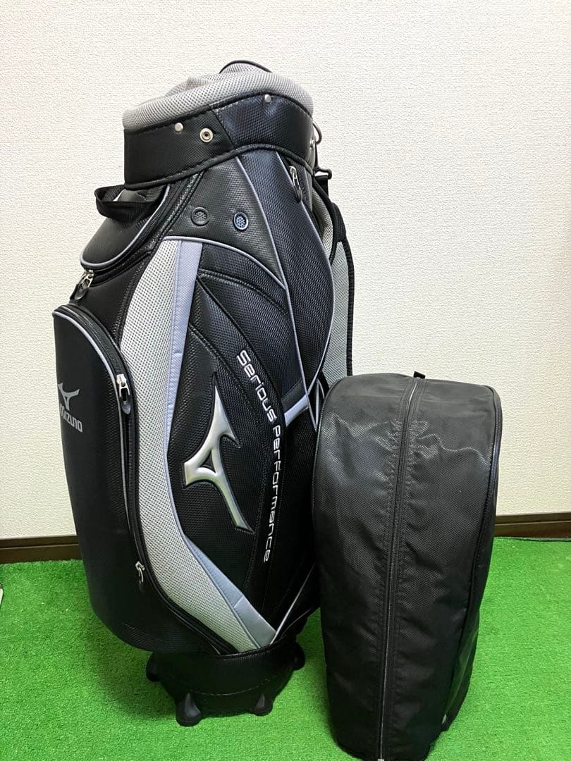 ミズノ　キャディバッグ　美品