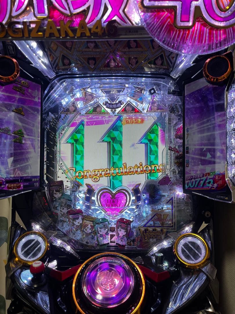 ぱちんこ乃木坂46Kj2 パチンコ実機