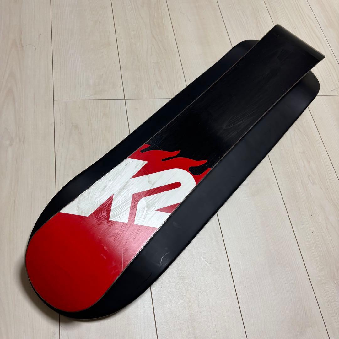 【使用1回】 K2 スノースケート スケートボード ケーツー ブラック 美品