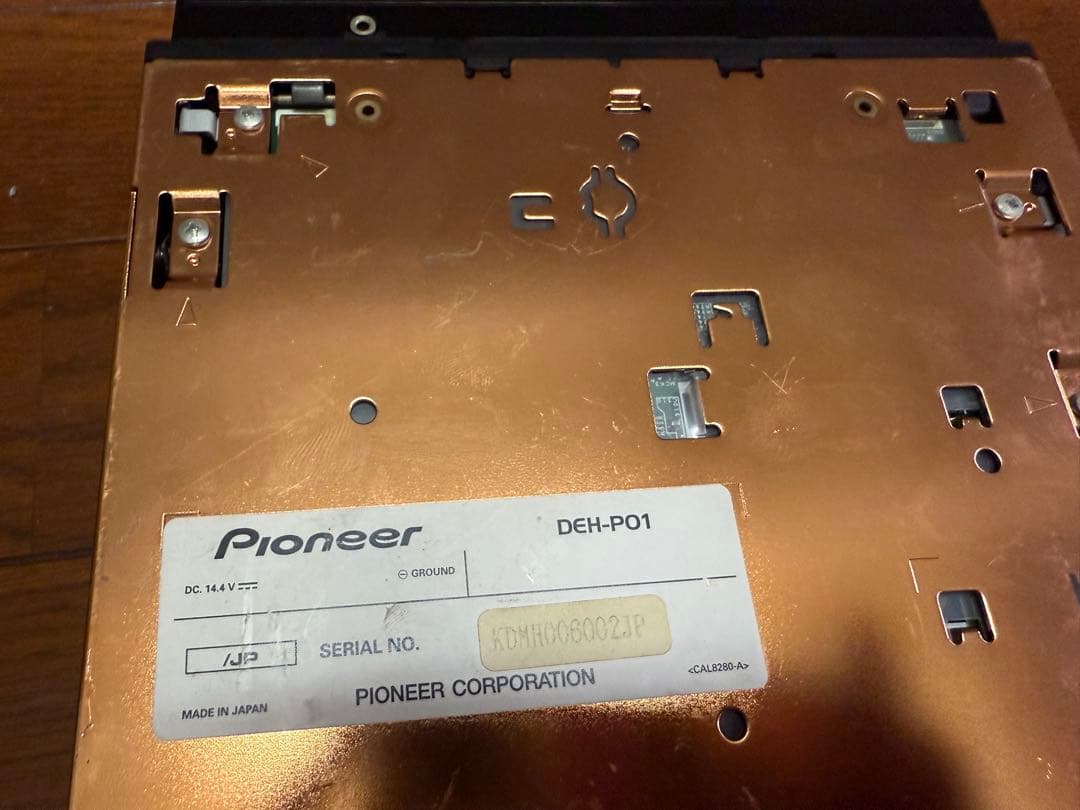 アンプ carrozzeria DEH-P01