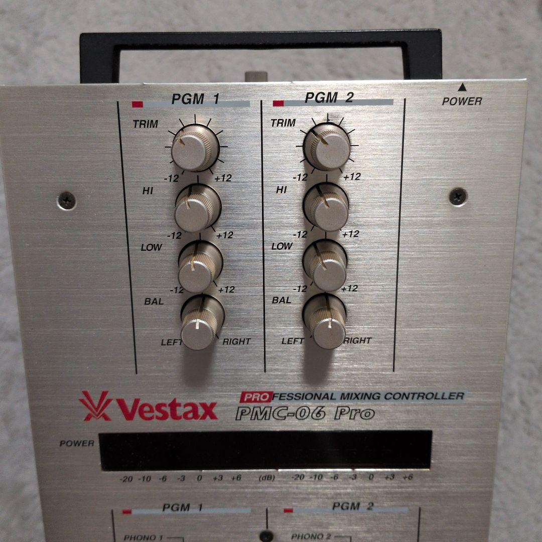 Vestax PMC-06 Pro 日本製 動作品 純正アダプター付き