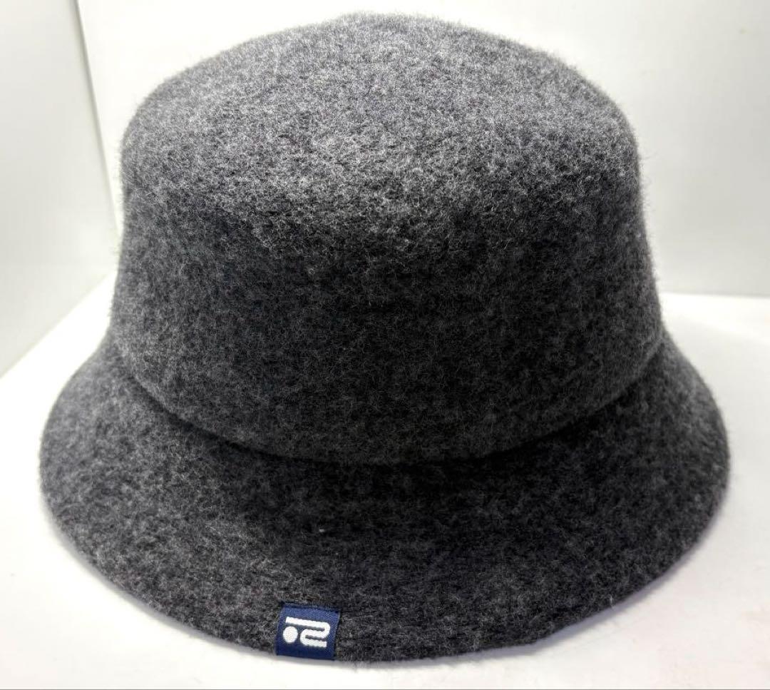 ROSASENゴルフ ニットバケットハット 046-52901チャコールグレー