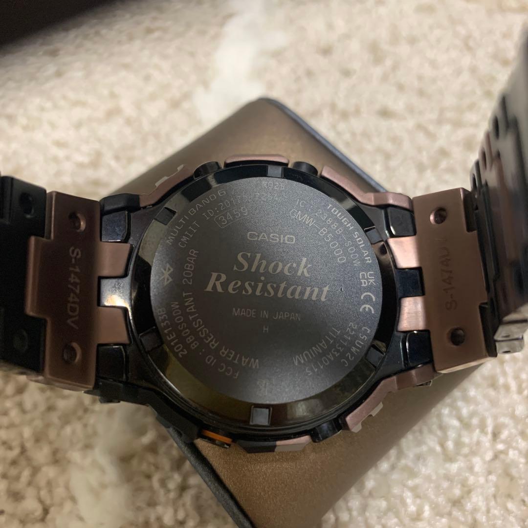 CASIO G-SHOCK GMW-B5000TVB-2JR 正規取扱店購入