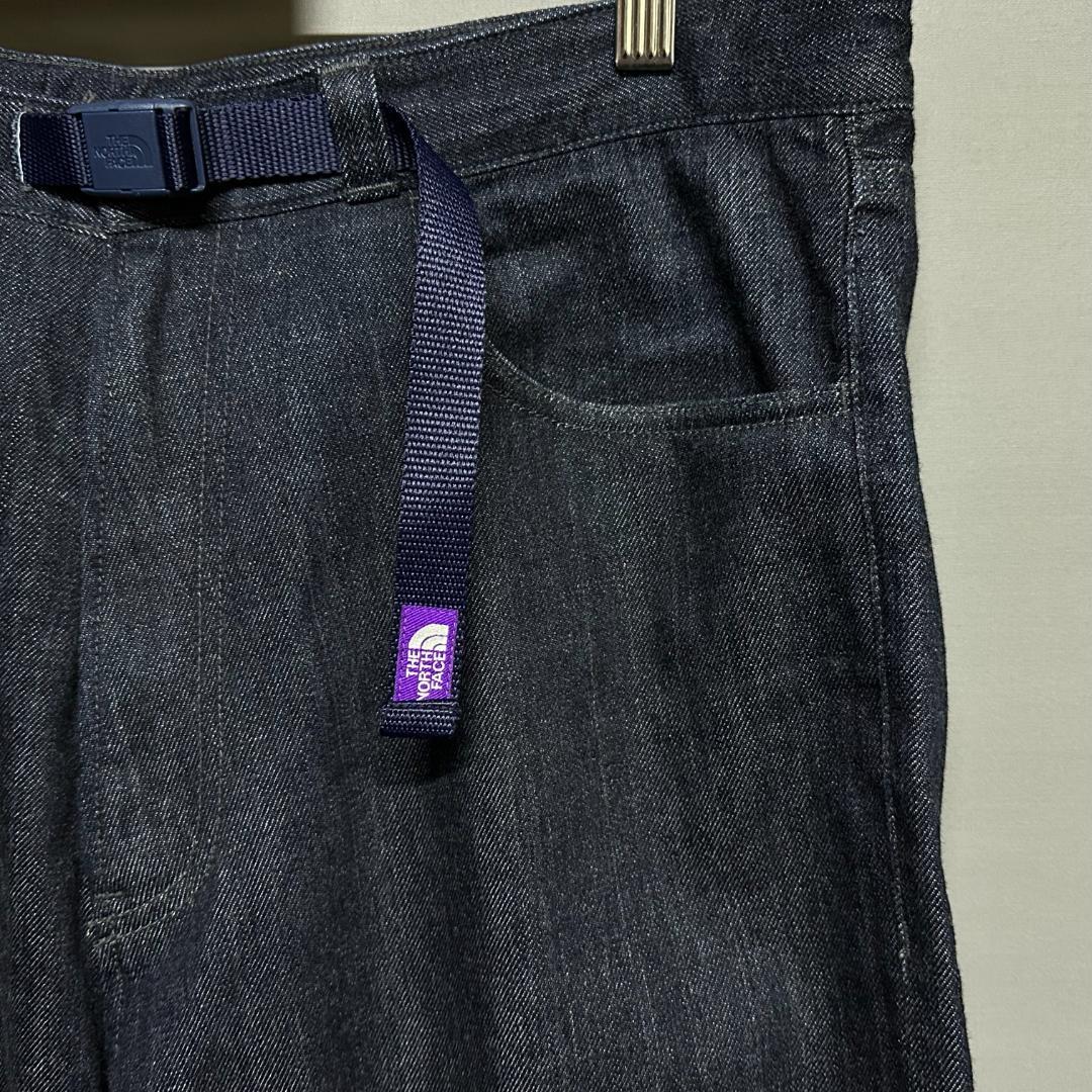 ノースフェイス パープルレーベル デニム ストレート パンツ NT5204N