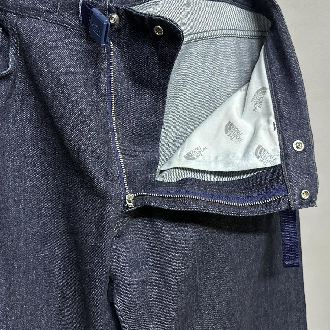 ノースフェイス パープルレーベル デニム ストレート パンツ NT5204N
