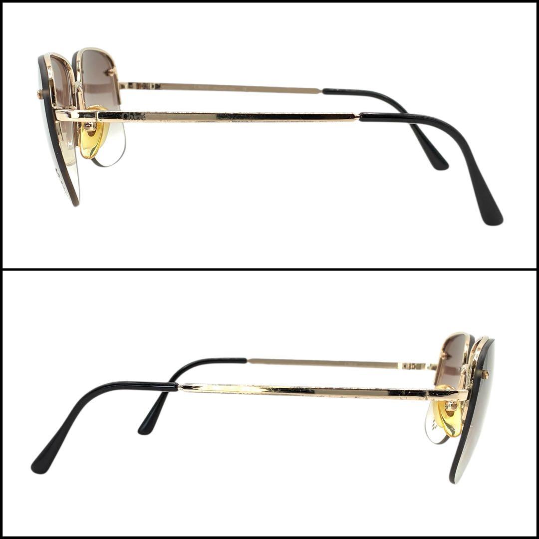 【良品】Chloe クロエ　ティアドロップ　ハート　ラインストーン　サングラス