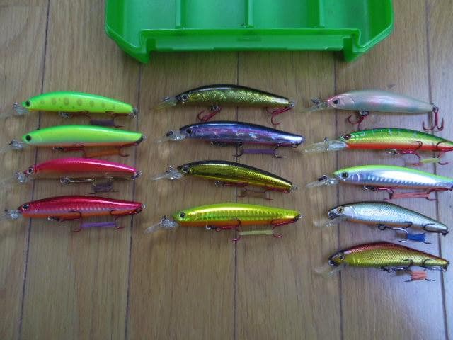 サクラマス釣り用ミノープラグ/メーカー品/入手困難な貴重な品多数あり