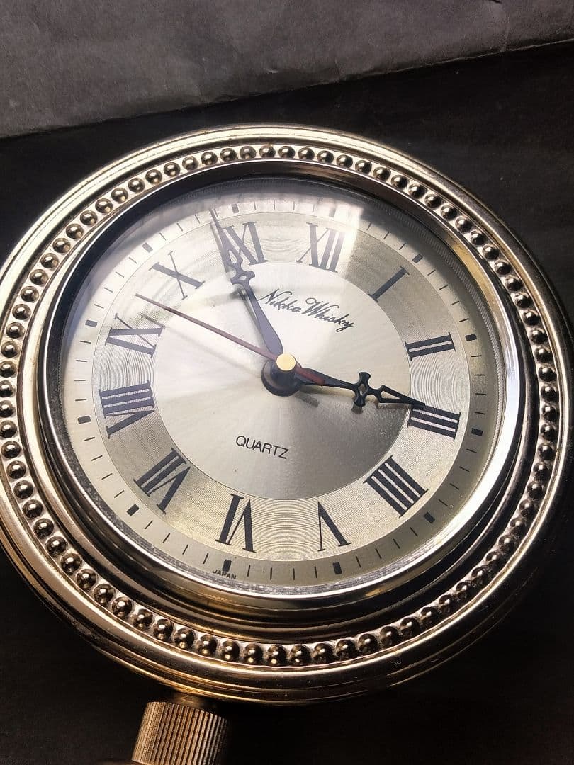 昭和レトロニッカウィスキー置き時計