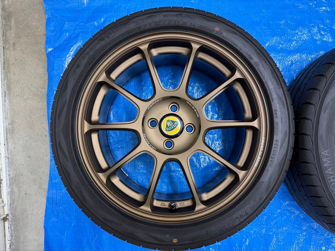 RAYS ZE40 エリーゼ・エキシージ用タイヤホイールセット