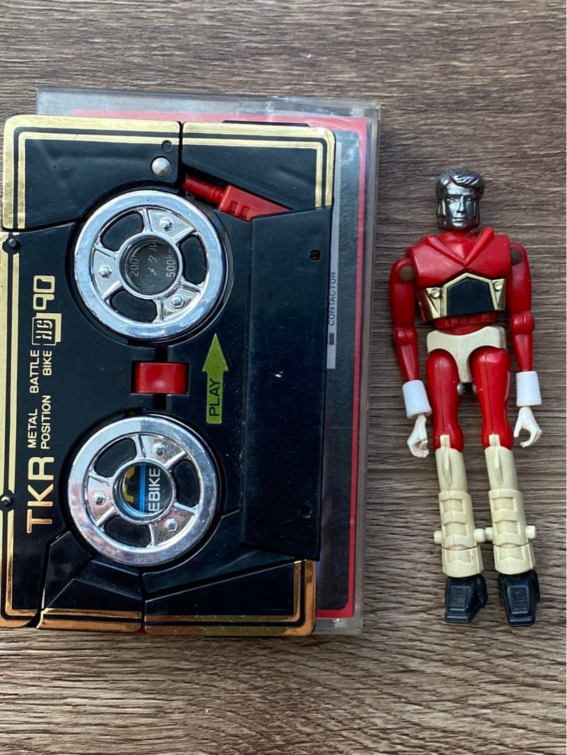 ミクロマン　カセットバイクセット　おまけ付き