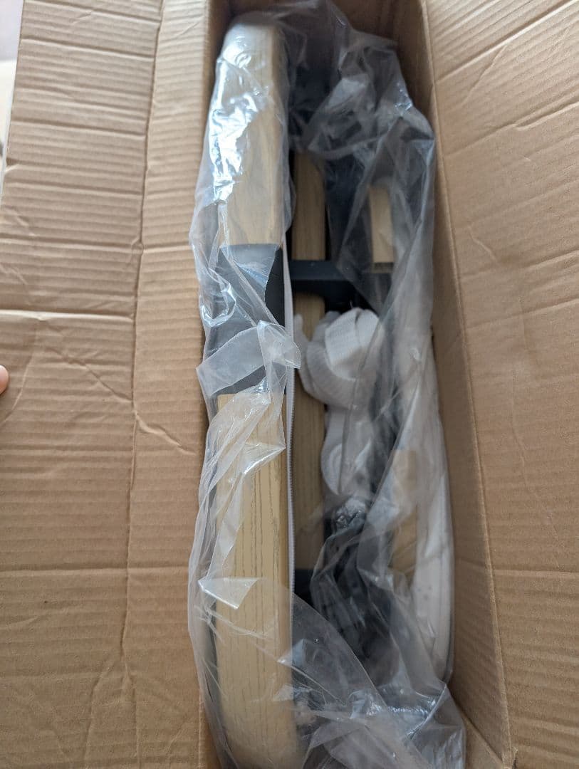 ベビーベッド グレー キャスター付きHZDMJ