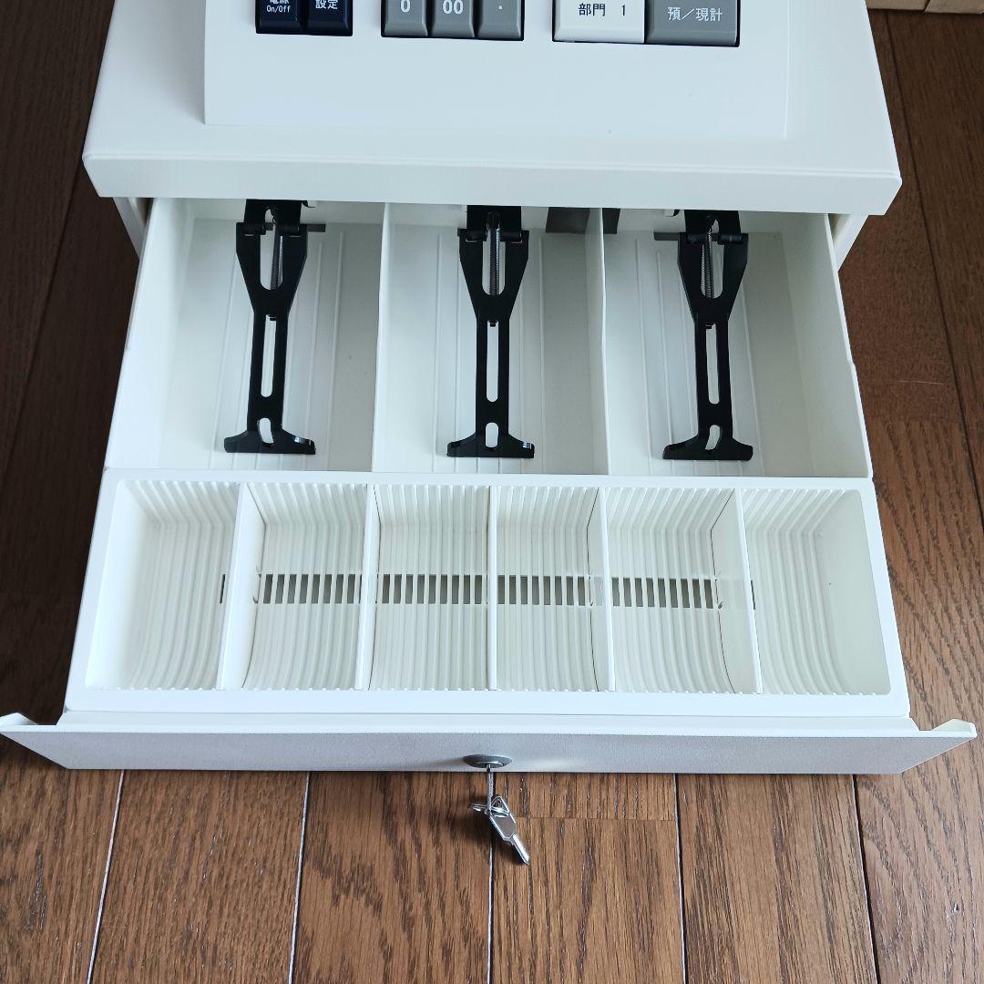 【極美品】CLOVER 電子レジスター N100LC レシートロール紙19ケ付き