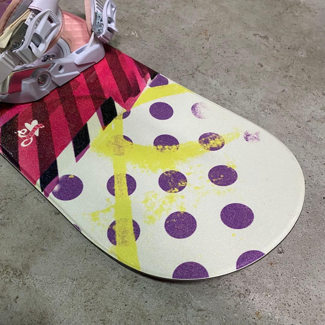 バッグ付　SHERBET GRASS ROOTS スノーボード　板　セット