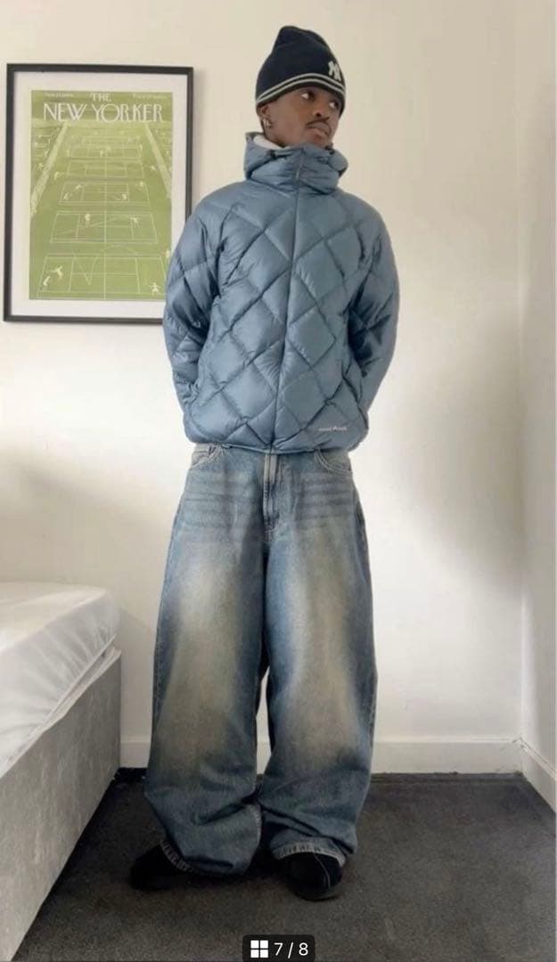 キルティングダウンジャケット