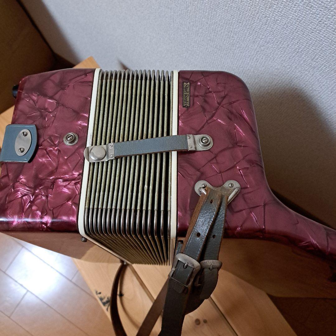 【希少レア】Yamaha アコーディオン 30鍵 ピンク