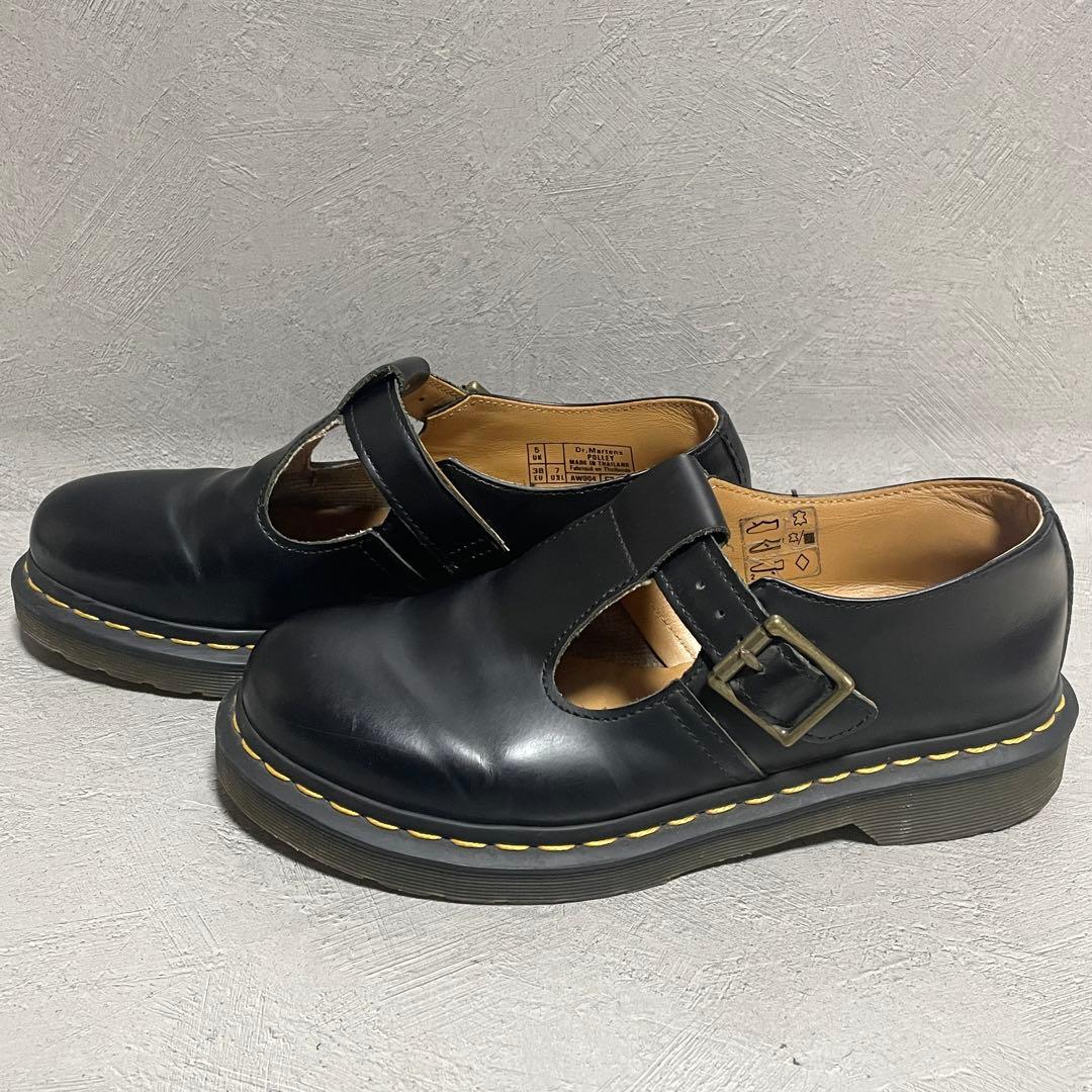 【こー】Dr.martens Polley Tバーシューズ UK5 24