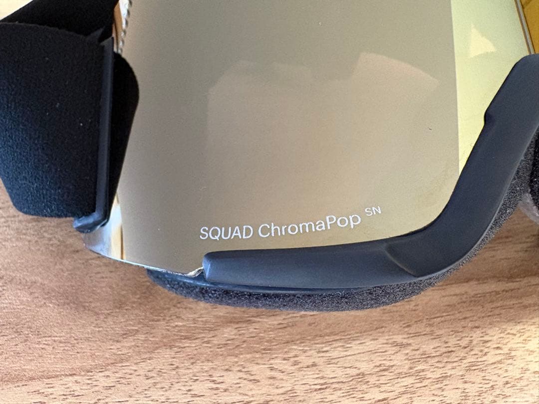 SQUAD ChromaPop ゴーグル ミラーゴールド