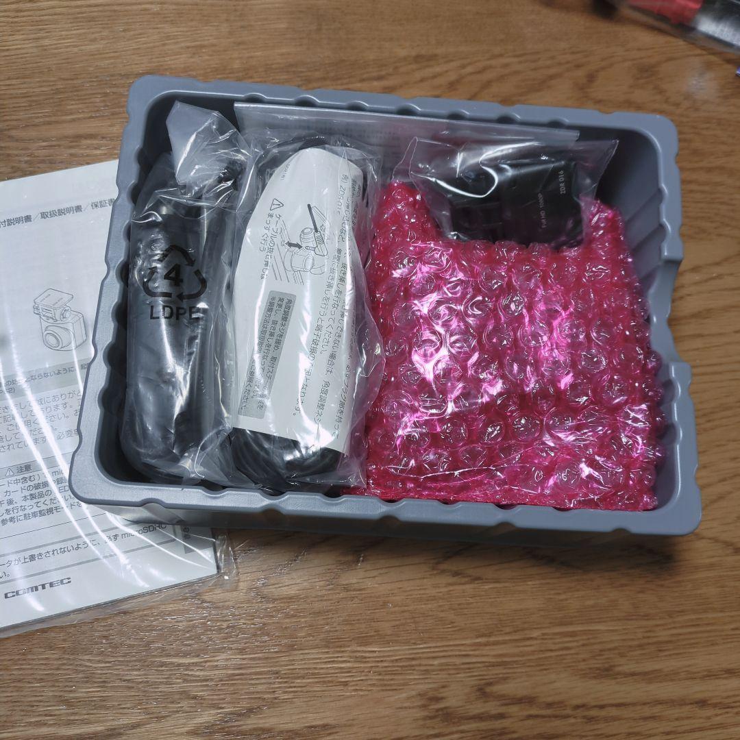 新品COMTEC ZDR016 前後2カメラ ドライブレコーダー配線コードセット