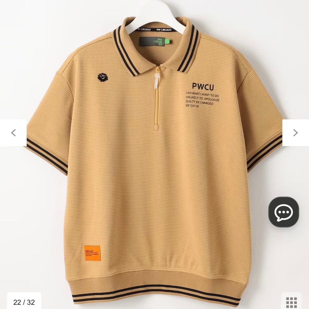 PW CIRCULUS 　完売品　今期半袖ポロシャツ