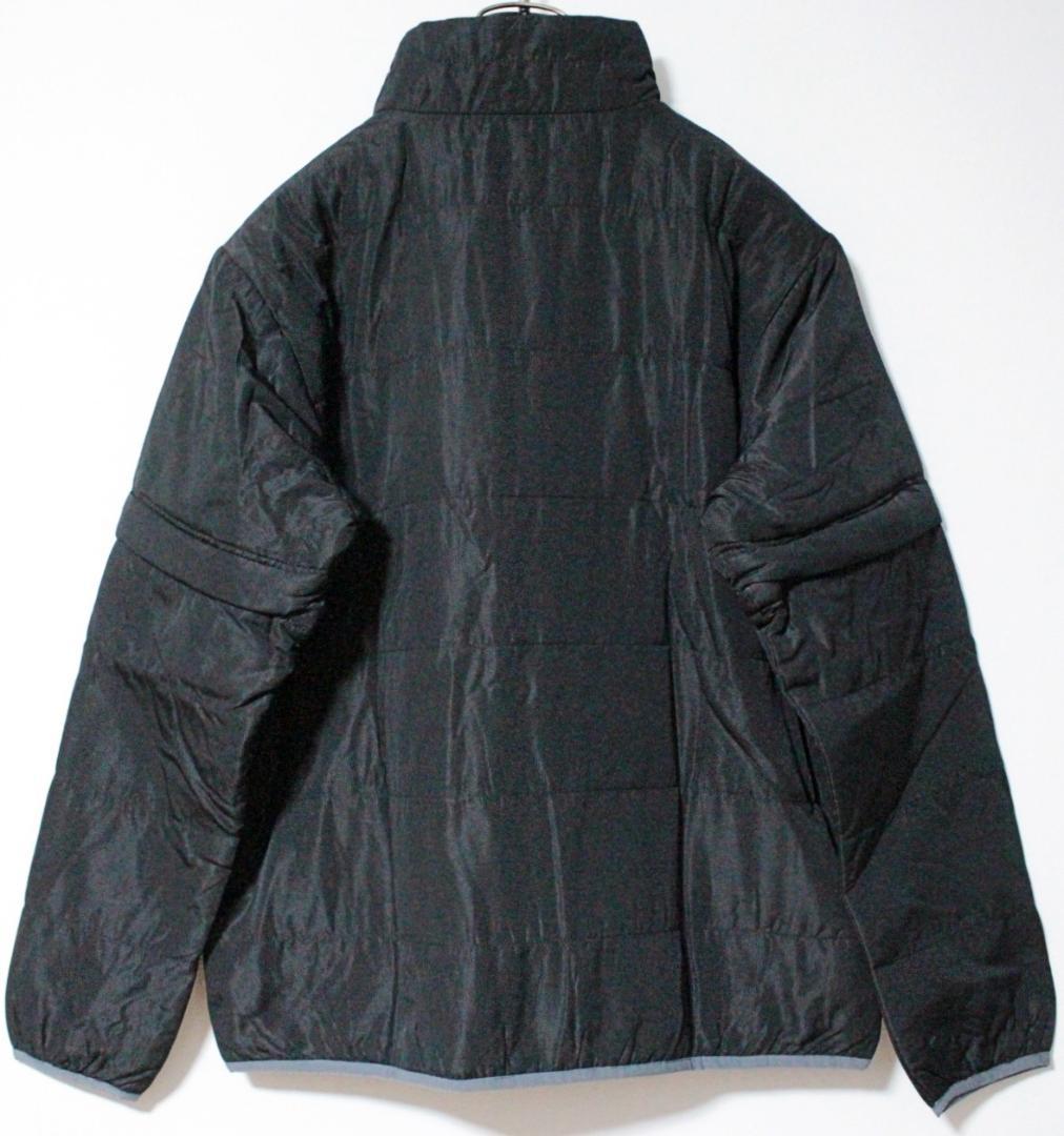 未使用 ブリヂストンゴルフ 長袖半袖 2WAY 中綿ブルゾン Lサイズ 黒