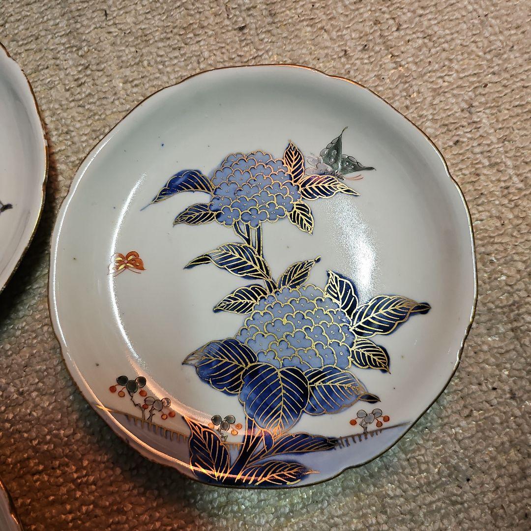 江戸後期から幕末明治の伊万里皿 合計6枚