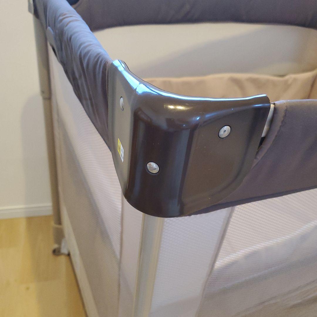 極美品✨Aprica ココネル ベビーベッド 即日発送 安心取引 ブラウン