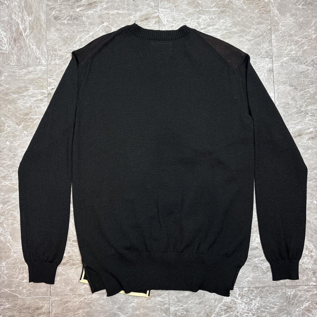 トップス doublet Stickers Pattern Jacquard Knit M