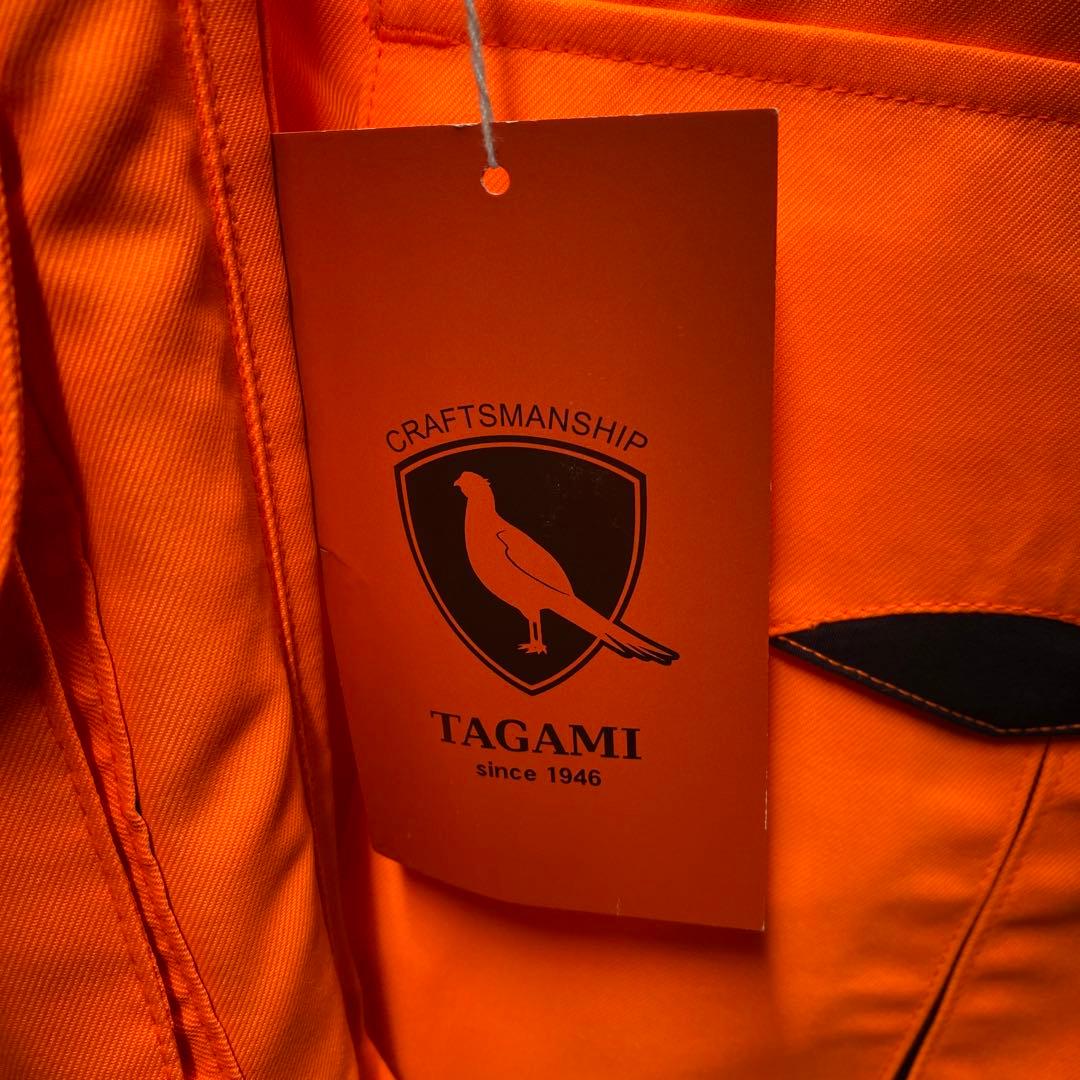 TAGAMI オレンジ ハンティングベスト Mサイズ　YU326