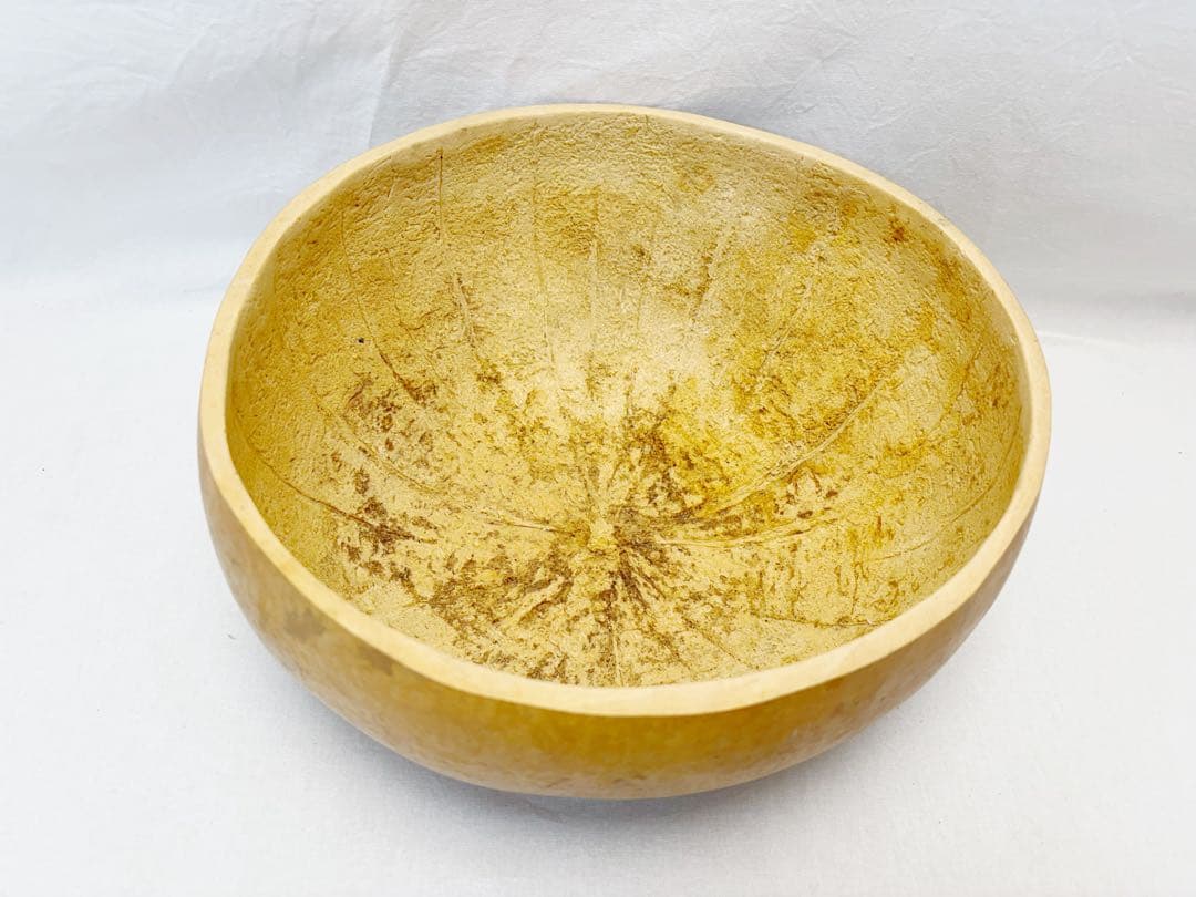 未使用 茶道具 ふくべ炭斗 瓢炭斗 瓢炭取 炉用炭斗 炭入れ