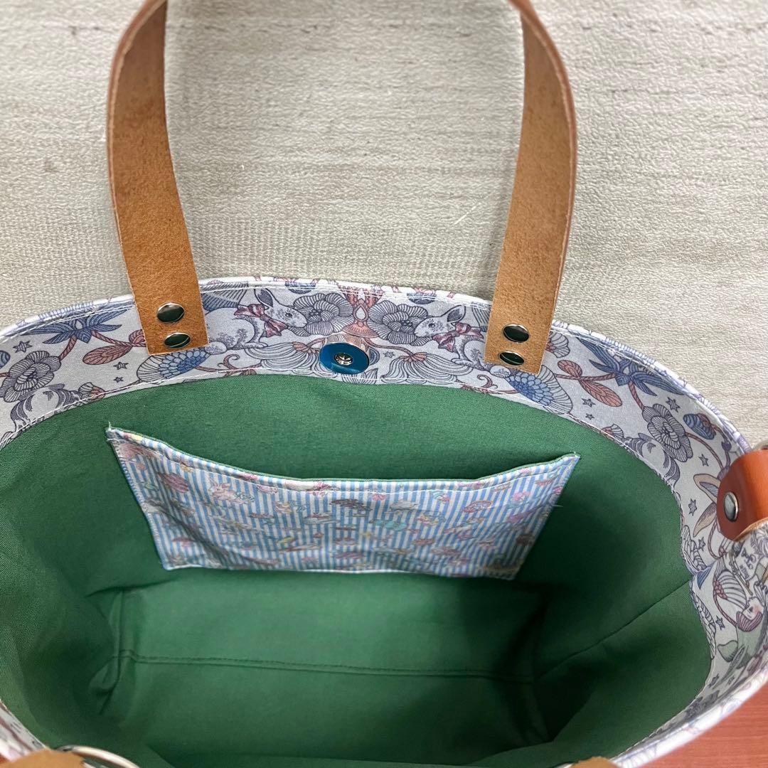 ジョリーフルール　マイリトルテイラー　名古屋イベント　牛革持ち手ミニトート　⑥