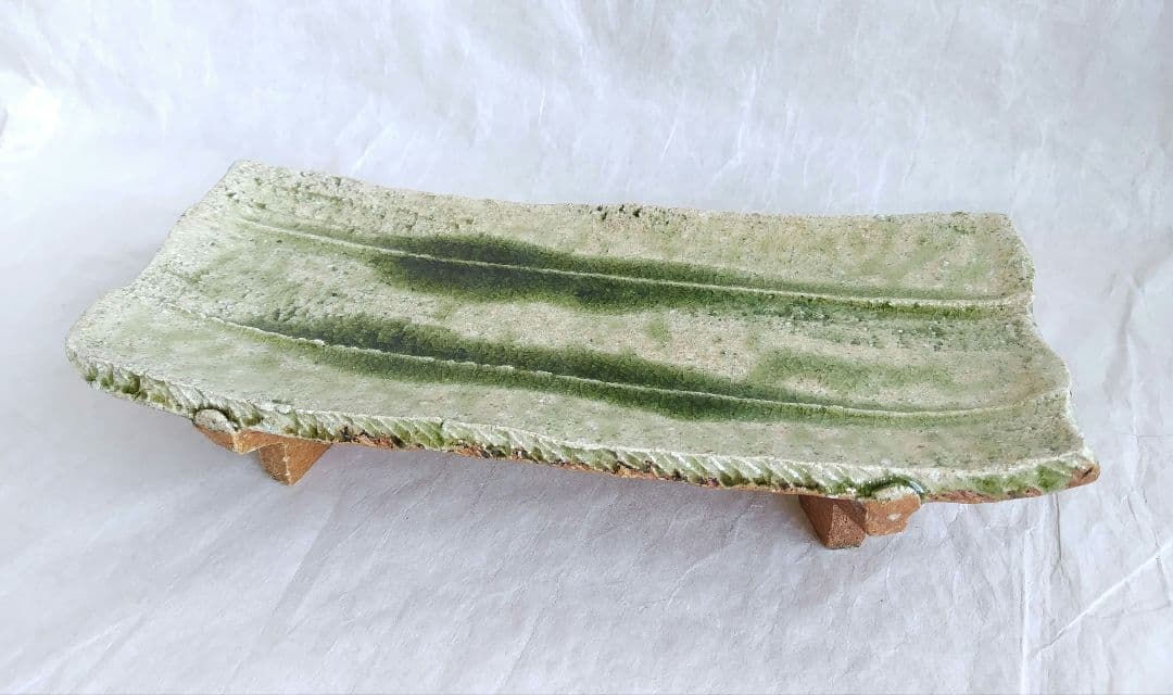 信楽まな板皿 (未使用 新品同様)