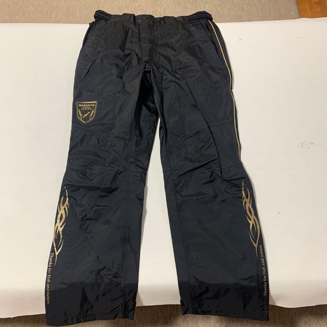 マルキュー オールウェザースーツ(上下セット) ブラック TR-01 新品未使用