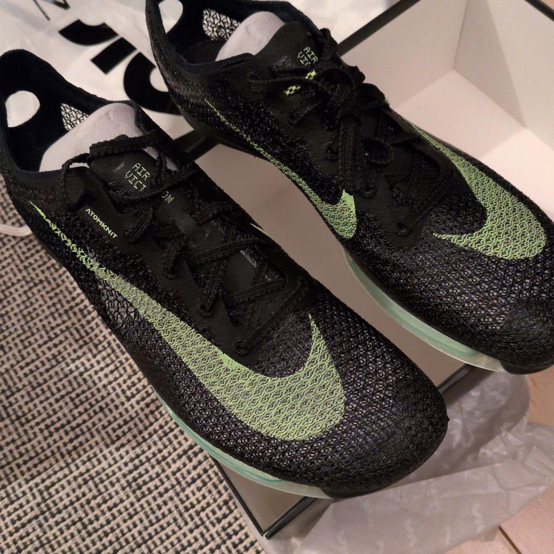Nike エアズームヴィクトリー　スパイクシューズ　27 BK/グリーン 新品