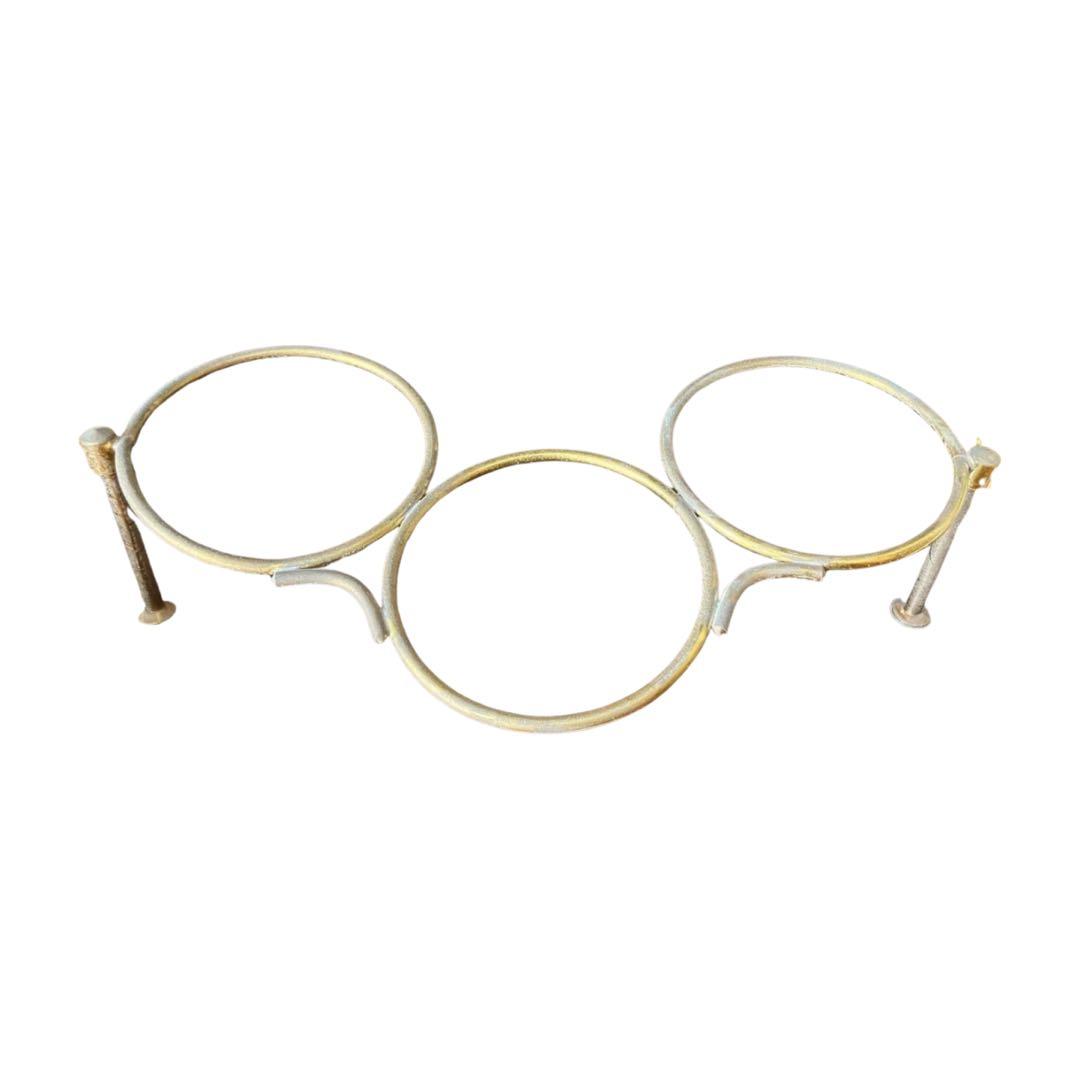 イタリア製 　キッチンワゴン　ワゴンテーブル　ワインラック3本可能