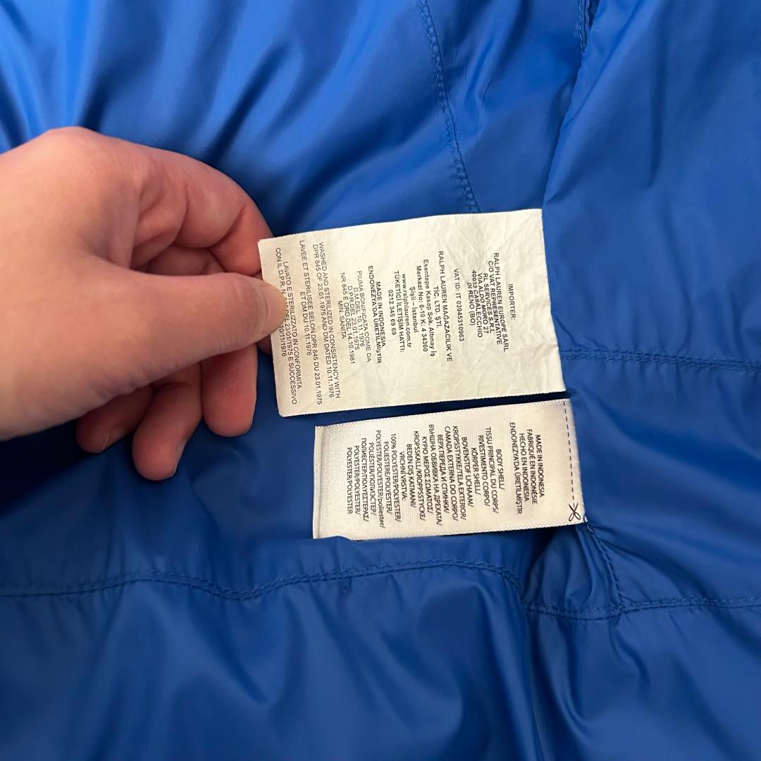 【⭐︎母専用】Polo Ralph Lauren ダウンジャケット M 紺