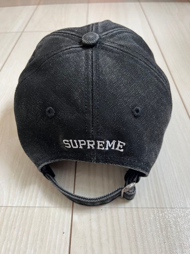 帽子 Supreme Pigment Coated Canvas S Logo