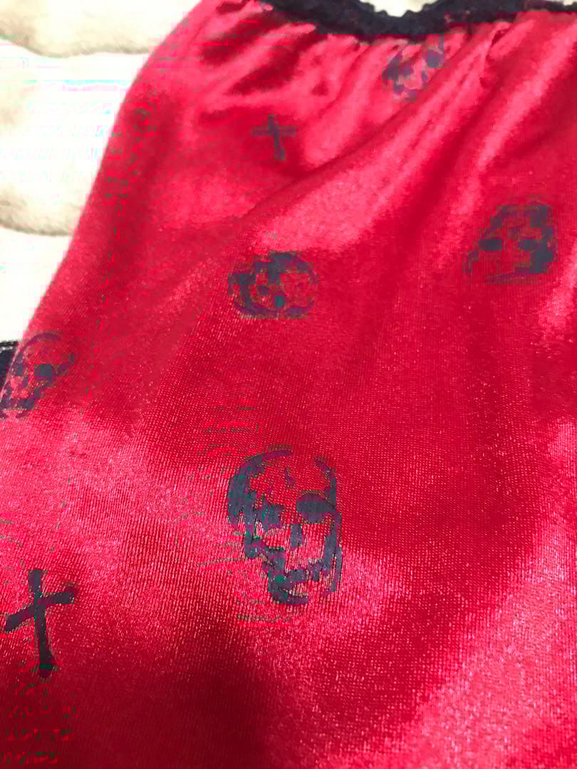 GLAVIL ジップアップ スカルキャミソール 平成ギャル 激レア