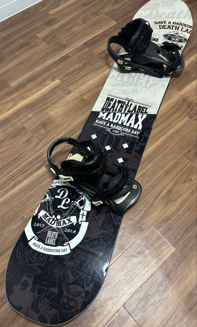 DEATH LABEL MADMAX スノーボードとウエアのセット