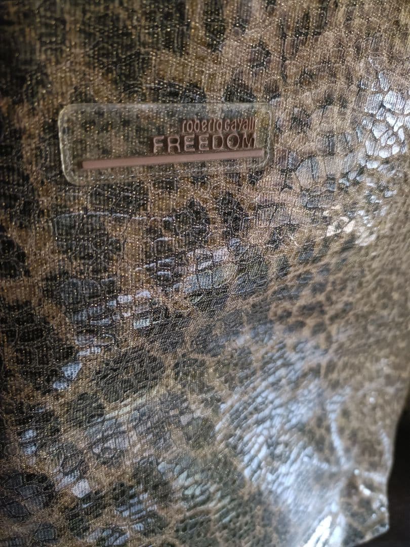 のんちゃんロベルトカヴァリ FREEDOM 大容量　バッグ レオパード柄