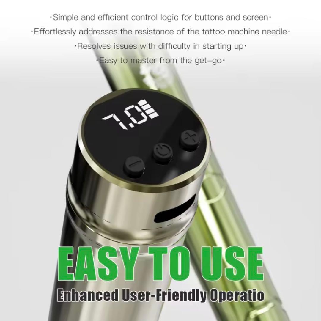 1点物！ DRAGONHAWK ワイヤレスマシン タトゥー アートメイク