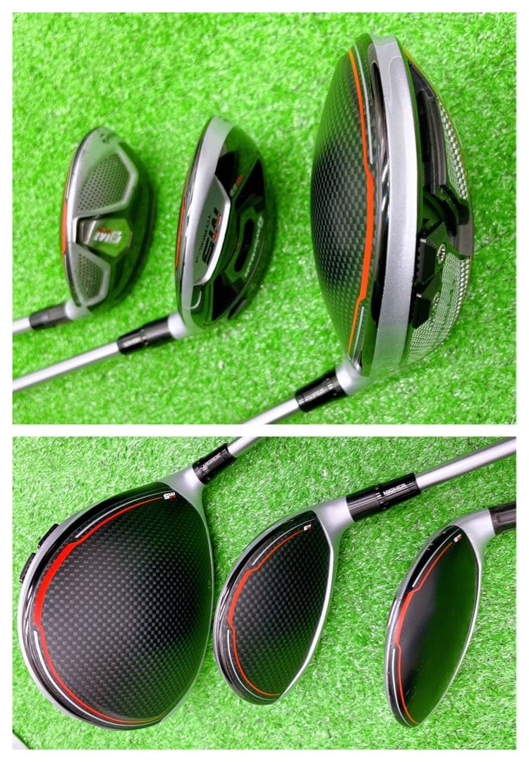 テーラーメイド　M5 M6 RSI1 メンズゴルフセット　バック新品　硬さS