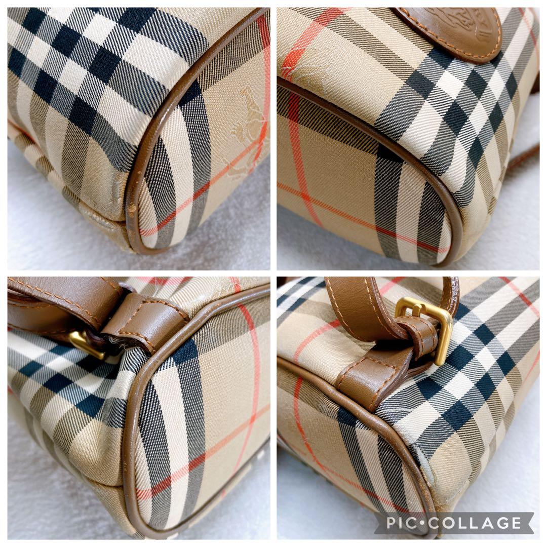 ✨美品✨バーバリー ミニリュック ノバチェック シャドーホース ヴィンテージ