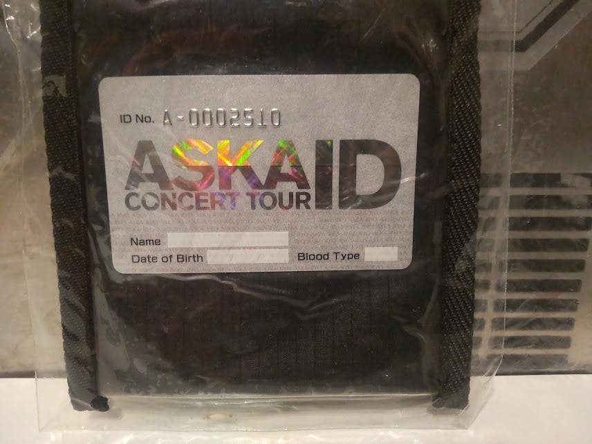 1997年 ASKA ID CONCERT TOUR ネックポーチ★チャゲアス