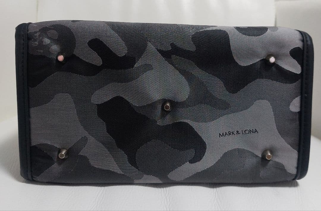 美品　マークアンドロナ　カートバッグ　オリジナルカモジャカート　ブラック