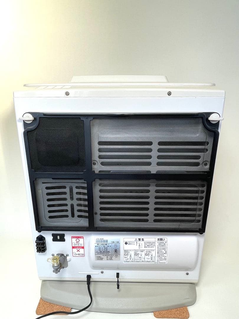 リンナイ　ファンヒーター RC-L4001NP-1ガスコード付き