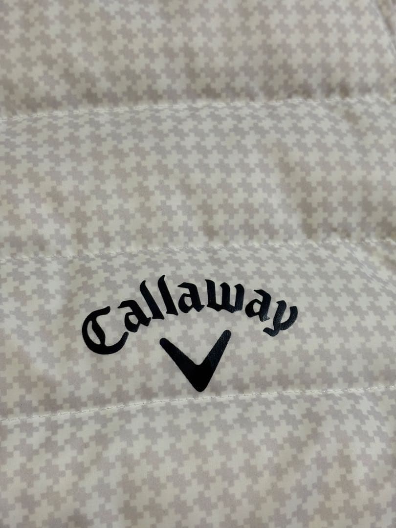 Callaway キャロウェイ　ダウンジャケット メンズ　L ホワイト　白