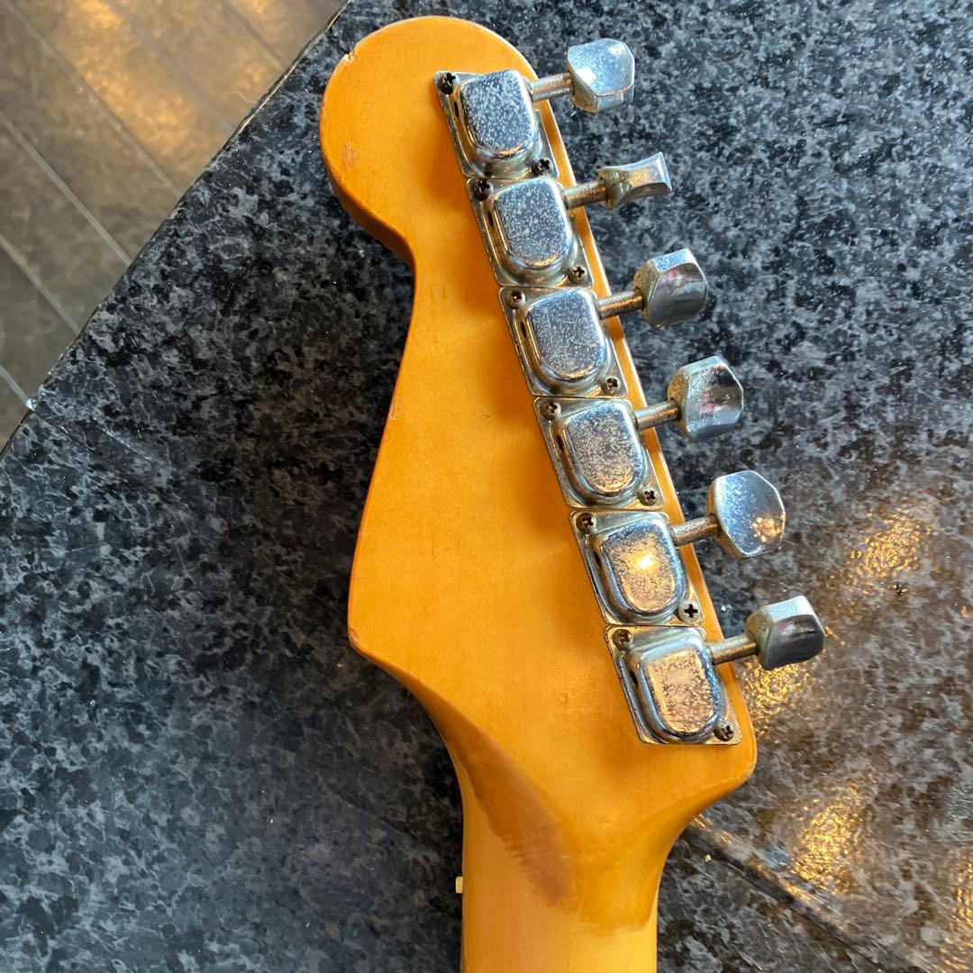 エレキギター サンバースト 木製