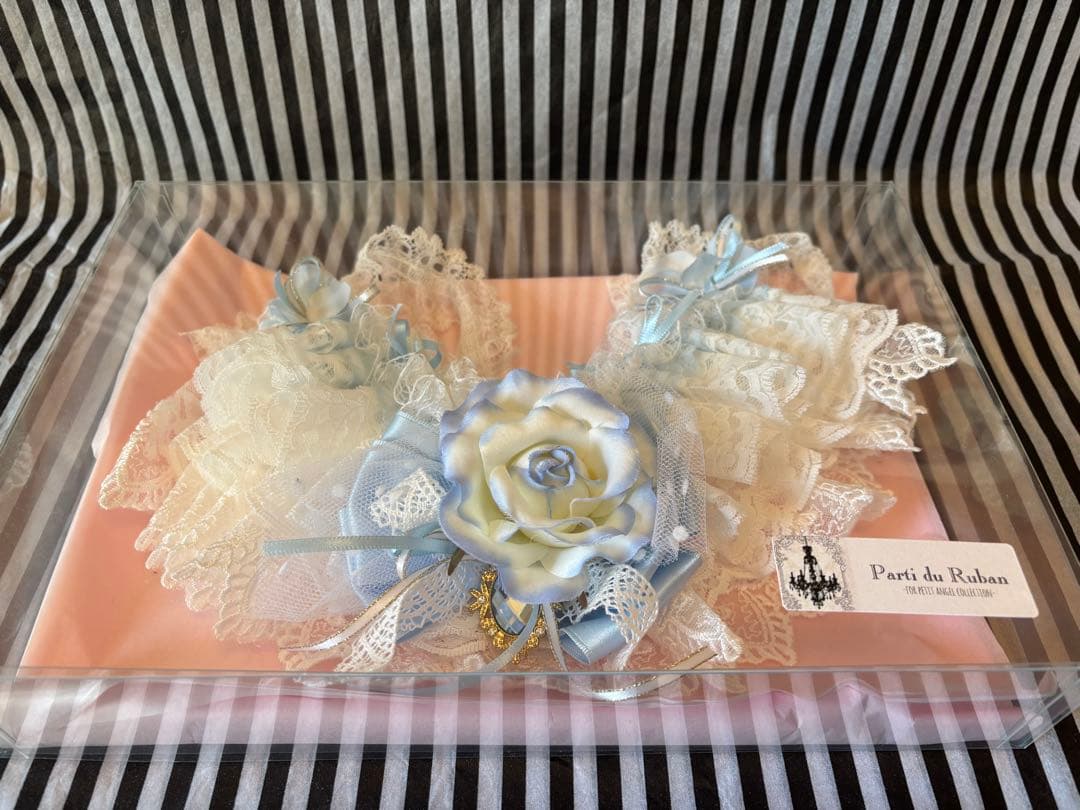 ⑤Parti du Ruban ケープタイプ　ネックアクセサリー　犬用品　写真