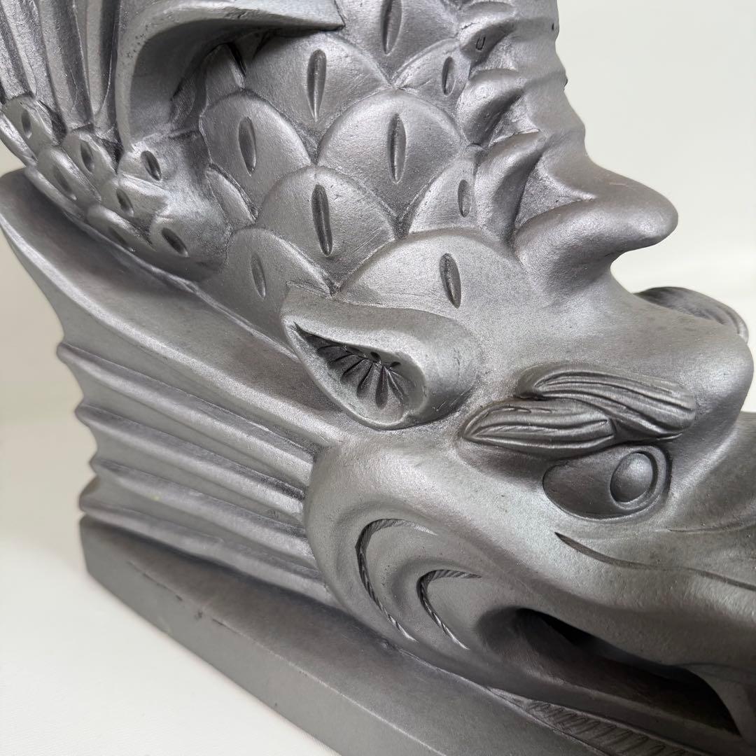 姫路城　構井一巳先生作　しゃちほこ　鯱　鯱瓦　瓦　対　2体セット　定価16万超え