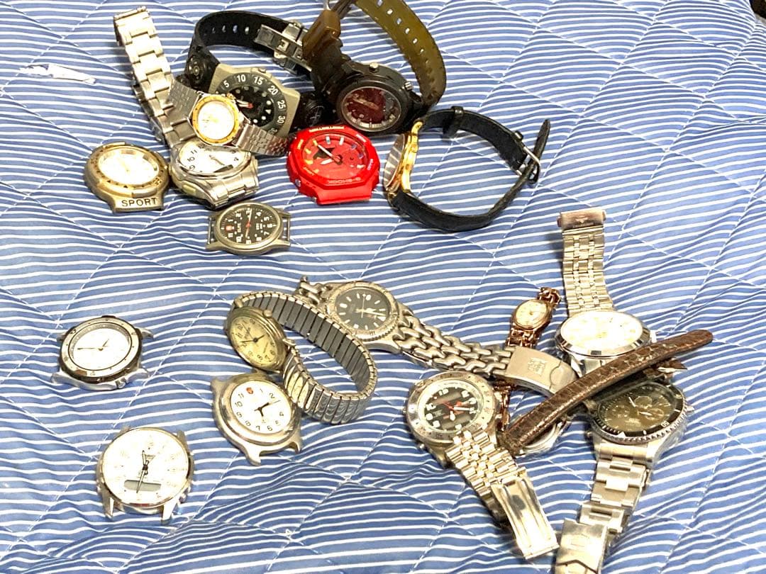 腕時計まとめ売り17個　動作品　ジャンク品　カシオ　シチズンetc